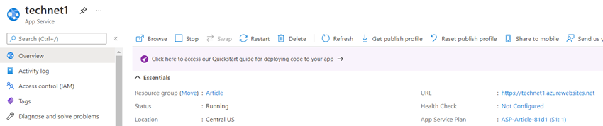 Configuring Azure Front Door for a highly available web application